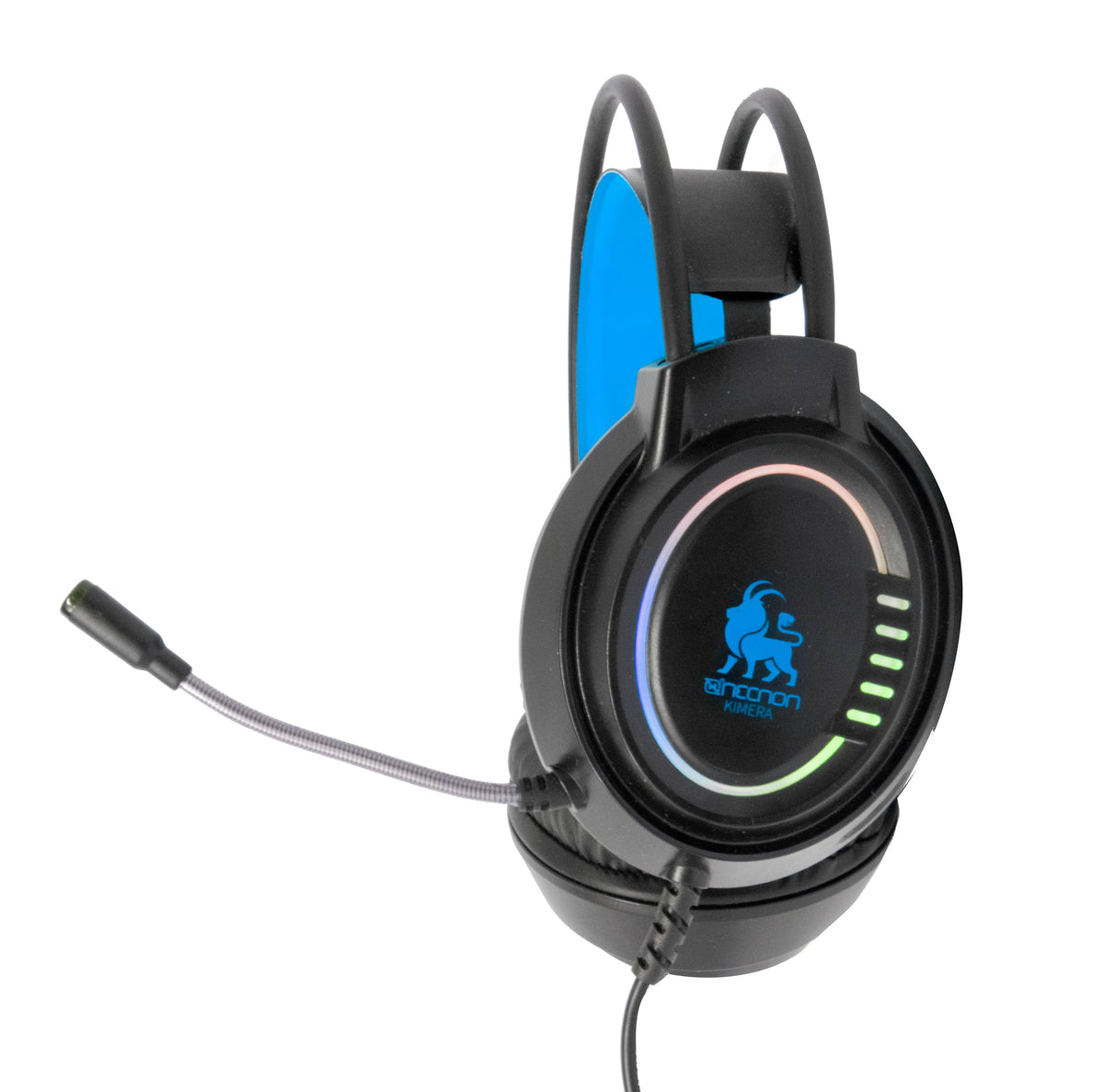 Headset Gamer NECNON NBHG-KIMERA, 3.5mm/USB, Azul