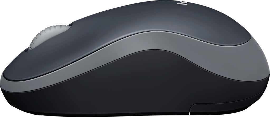 Mouse LOGITECH M185 Óptico, RF inalámbrico, Negro