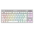 Kit Teclado y Mouse Balam Rush MK455, Blanco