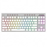 Kit Teclado y Mouse Balam Rush MK455, Blanco