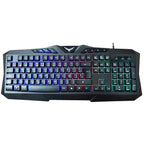 Teclado Gamer Naceb Gaming NA-0912, USB, Negro