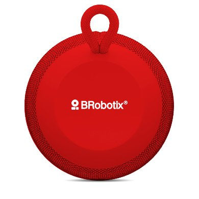 Bocinas BROBOTIX 263816 Bluetooth Inalámbrica, USB/Micro USB/3.5 mm, Rojo
