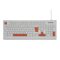 Teclado GETTTECH GGK-ESMWR-02-WH, Blanco