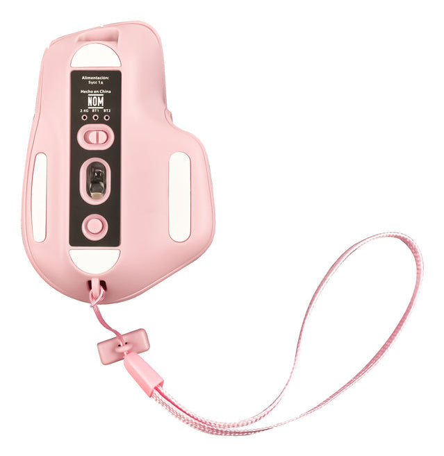 Mouse PERFECT CHOICE PC-045281 2.4 GHz/Bluetooth, Rosa