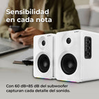 Bocinas ACTECK R BS700, 50W, Blanco
