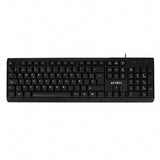 Teclado ACTECK TE-200, Alámbrico, USB, Negro