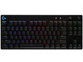 Teclado Gamer LOGITECH PRO Mecánico, USB, Negro/RGB