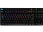 Teclado Gamer LOGITECH PRO Mecánico, USB, Negro/RGB