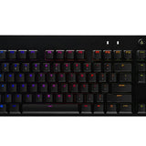 Teclado Gamer LOGITECH PRO Mecánico, USB, Negro/RGB