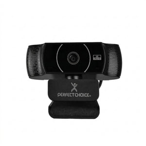 Webcam PERFECT CHOICE PC-320524, 4K 8MP, USB, Negro