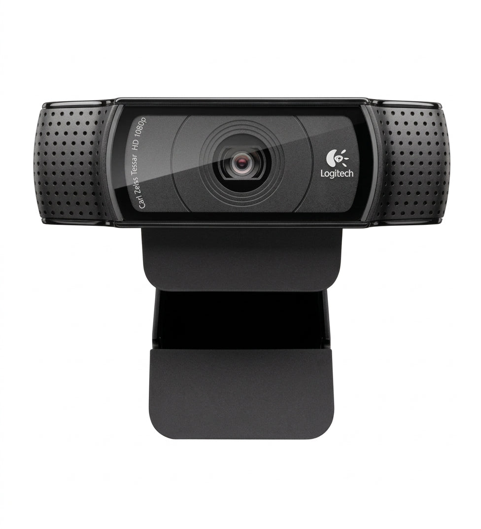 Webcam LOGITECH C920, Full HD (1920 x 1080), Negro
