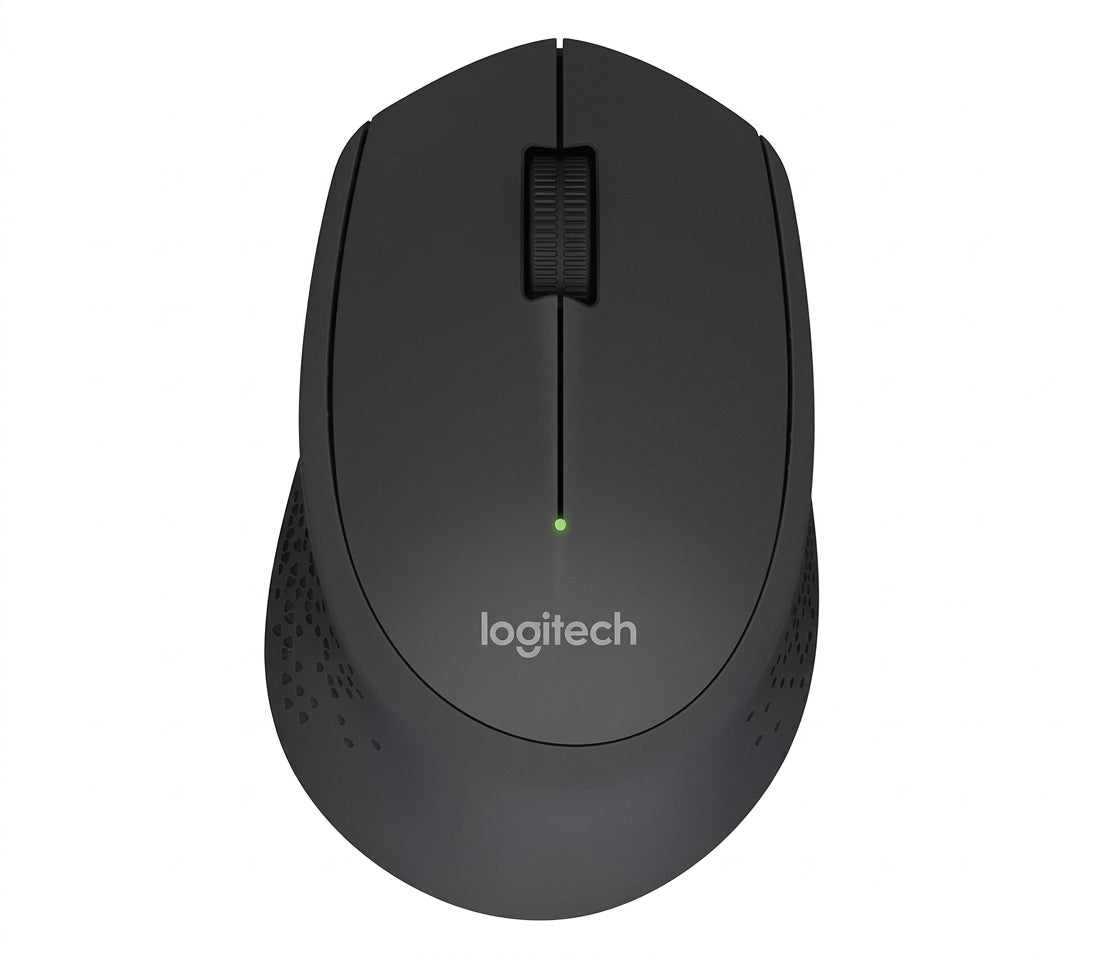 Mouse LOGITECH M280 Óptico, RF inalámbrico, 1000 DPI, Negro