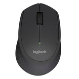 Mouse LOGITECH M280 Óptico, RF inalámbrico, 1000 DPI, Negro