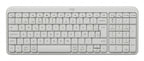 Teclado LOGITECH K250 LED, Blanco