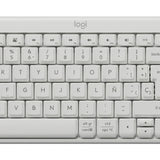 Teclado LOGITECH K250 LED, Blanco
