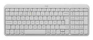 Teclado LOGITECH K250 LED, Blanco