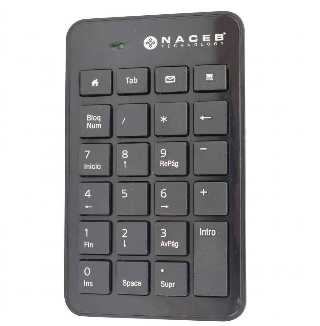 Teclado Naceb Technology NA-0104, Negro