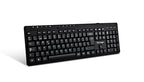Kit Teclado y Mouse VORAGO Kms-104, 105 teclas, 1000 DPI, Negro