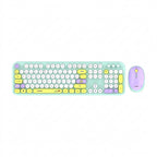 Kit Teclado y Mouse ACTECK MK485, Inalámbrico, 2.4GHz, Azul