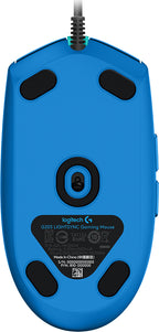 Mouse LOGITECH 910-005795, USB, Azul
