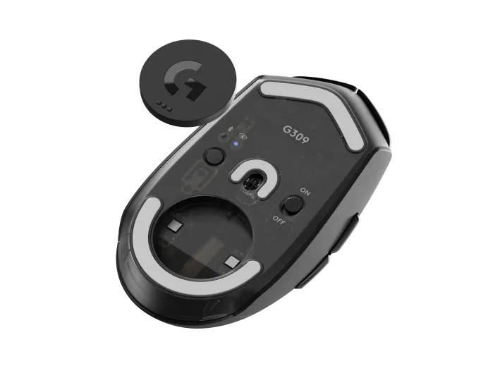 Mouse Gamer LOGITECH G309, Negro