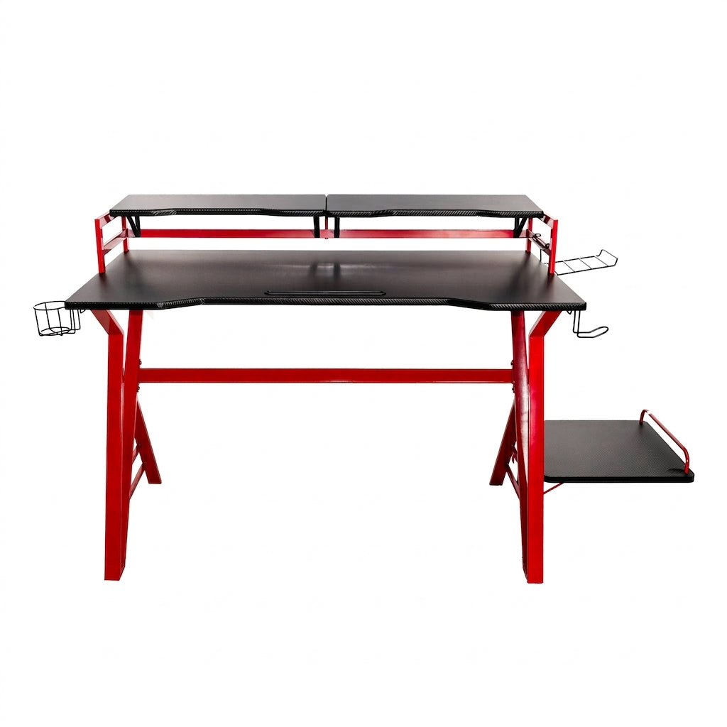 Escritorio Gamer Naceb Technology NA-0646, Rojo