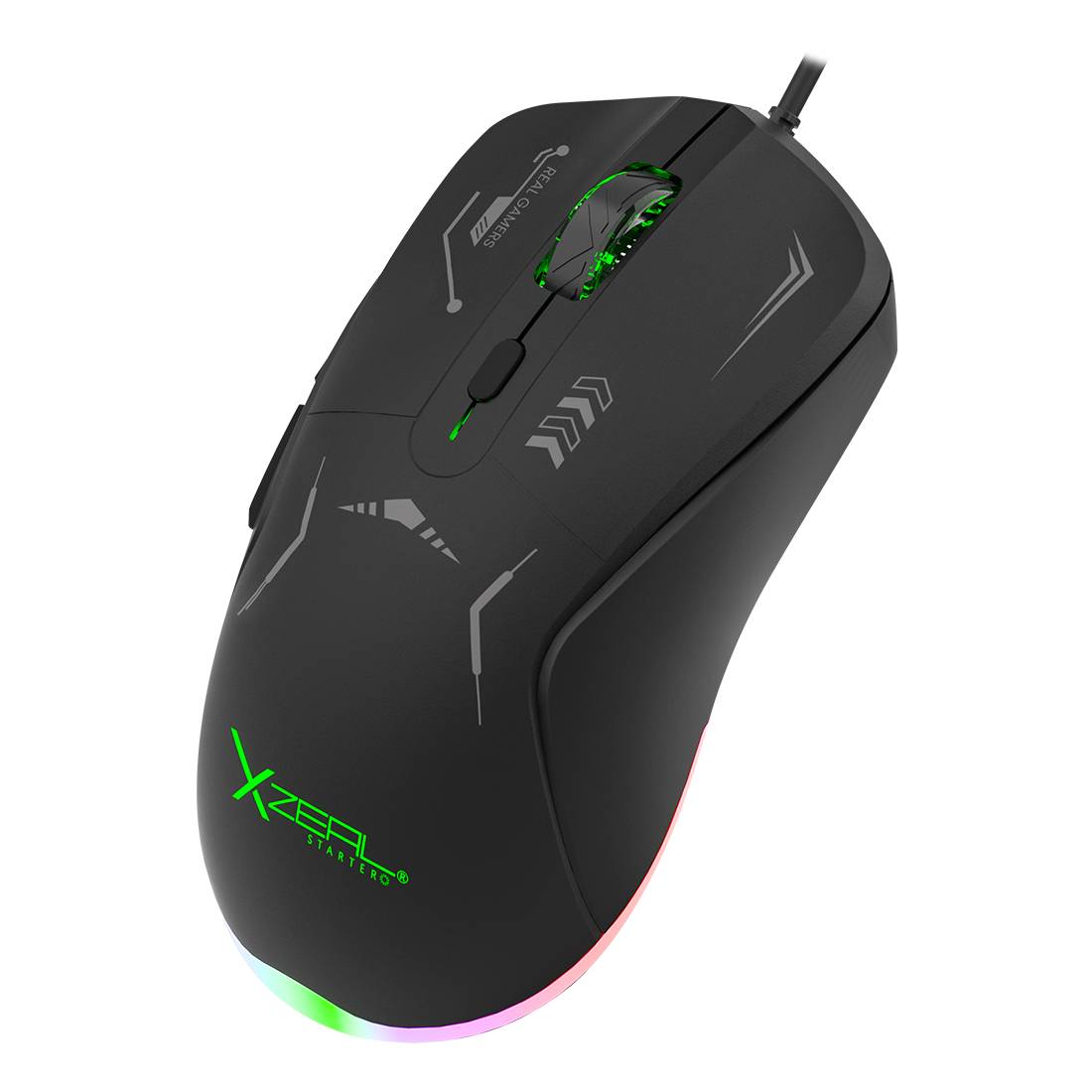Mouse Gamer Xzeal XST-401, Negro