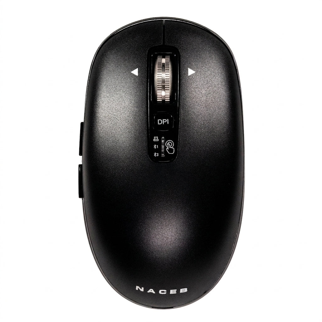 Mouse Naceb Technology NA-0131N Inalámbrico, Negro