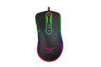 Mouse Gamer Naceb Gaming NA-0933, Rainbow