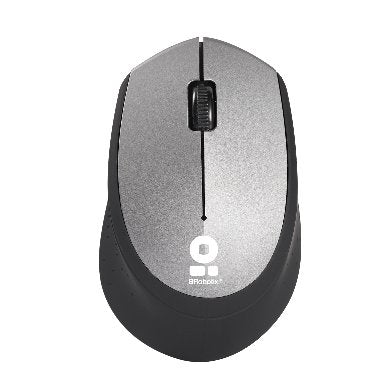 Mouse BROBOTIX 6000786 Óptico Inalámbrico, 1000 DPI, Negro