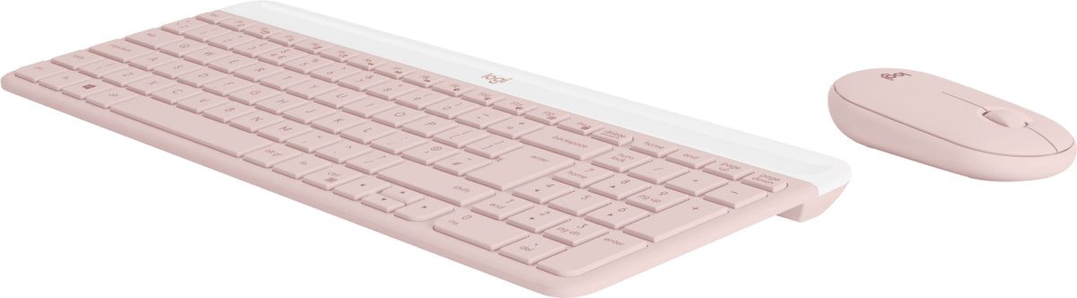 Kit Teclado y Mouse LOGITECH 920-011312, Rosa