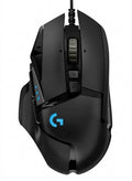 Mouse LOGITECH G502 HERO Óptico, Alámbrico, 16000 DPI, Negro
