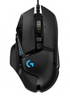 Mouse LOGITECH G502 HERO Óptico, Alámbrico, 16000 DPI, Negro