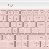 Kit Teclado y Mouse LOGITECH 920-011312, Rosa