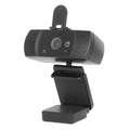 Webcam MANHATTAN 462556 VA, 1920 x 1080 Full HD, USB-C, Negro