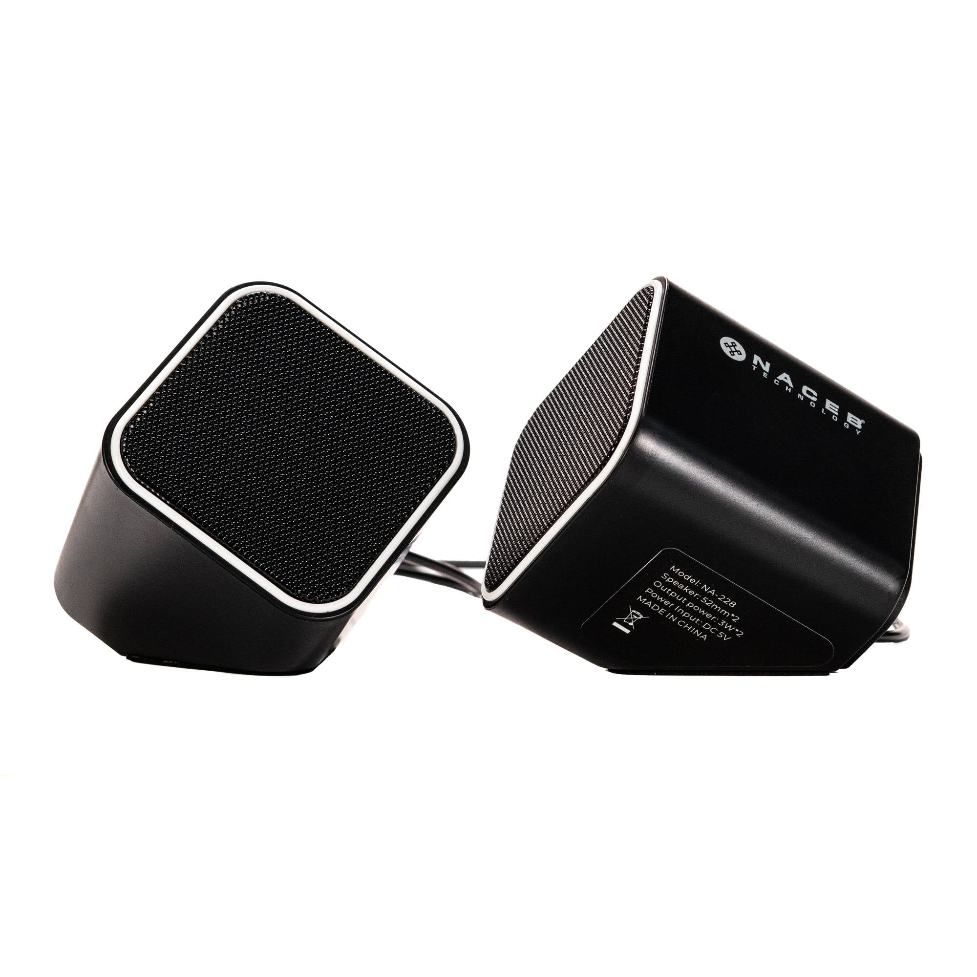 Bocinas Naceb Technology NA-082, Negro