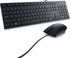 Kit Teclado y Mouse DELL 580-AKKW, 442 x 127, Negro