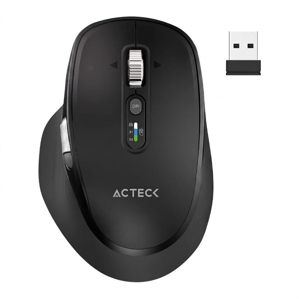 Mouse ACTECK VIRTUOS PRO ULTRA MI777 Inalámbrico, Negro