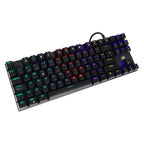Teclado Gamer VORAGO KB-600 Mecanico TKL RGB Rainbow, Negro