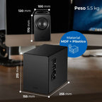 Bocinas ACTECK BS495, Negro