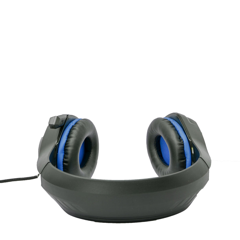 Headset Gamer NECNON NBHG-VIPER LED, 3.5mm/USB, Azul