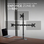 Soporte para Monitor ACTECK ENFORCE ZONE-B SM530 32", Negro