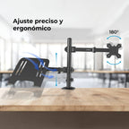 Soporte para Monitor ACTECK ENFORCE ZONE SM525, Negro