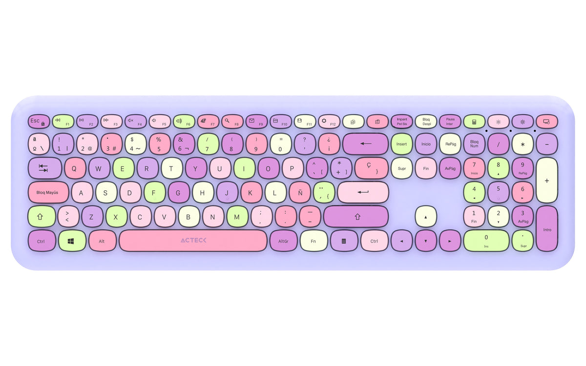 Kit Teclado y Mouse ACTECK MK475 Inalámbricos