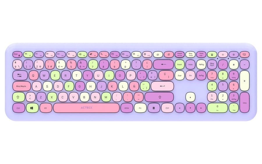 Kit Teclado y Mouse ACTECK MK475 Inalámbricos
