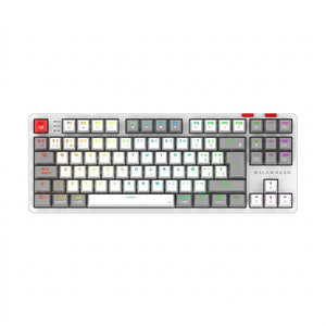 Teclado Gamer Balam Rush GK990, Blanco