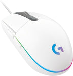 Mouse Gamer LOGITECH G203, 200-8.000 dpi, USB, Color blanco