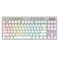 Teclado Gamer Balam Rush GK959, Blanco