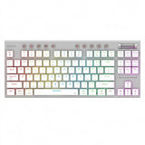 Teclado Gamer Balam Rush GK959, Blanco
