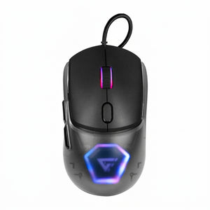 Mouse Gamer GAME FACTOR MOG530-BK, USB, Negro